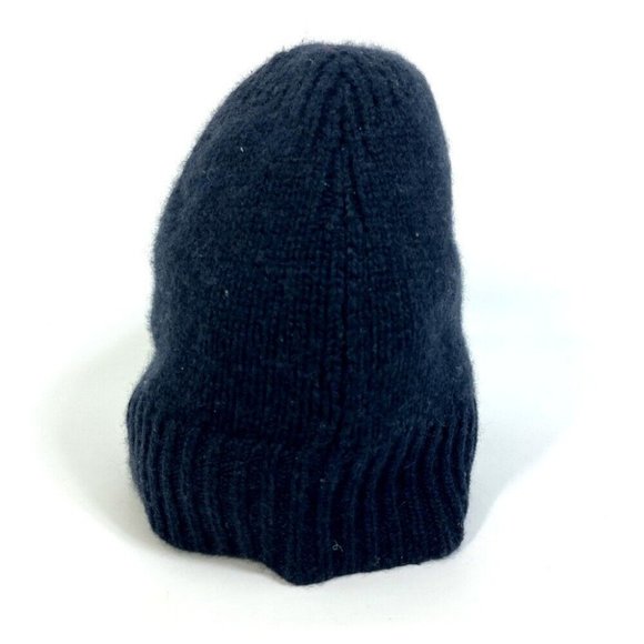 HERMES Beanie Apparel/fashion accessories Knit hat Cashmere Black - Picture 6 of 11